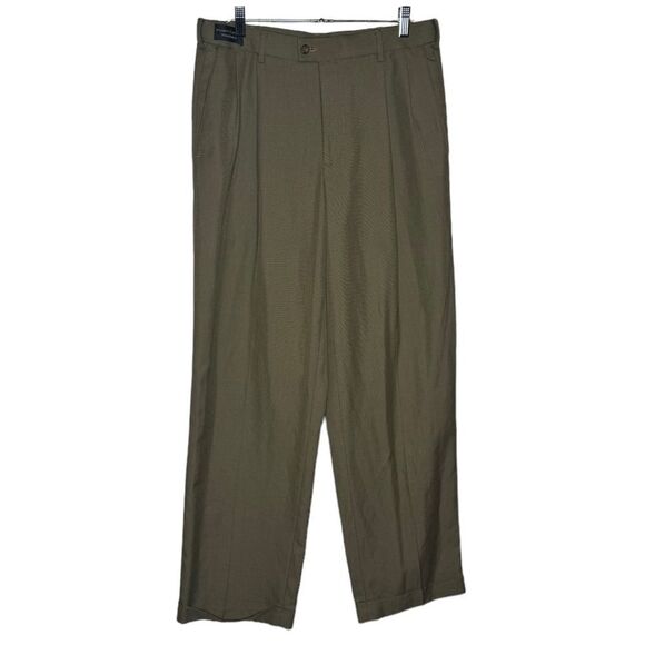 Dockers Relaxed Fit Tan Dress Pants size 32x32 - Picture 1 of 5